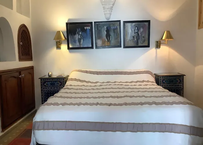 Maison Traditionnelle Dans La Casbah De Tanger