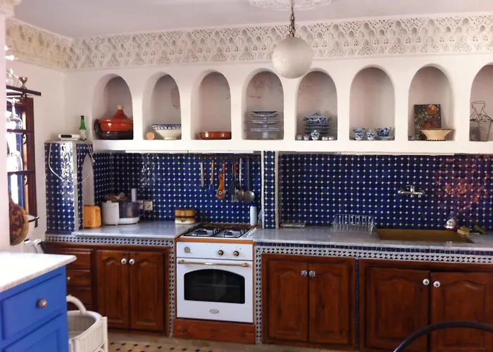 Maison Traditionnelle Dans La Casbah De Tanger